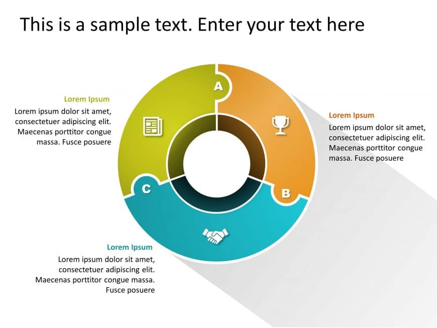 3D Infographic 1 PowerPoint Template