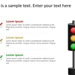 Traffic Light Business Status PowerPoint Template
