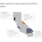 California Map 1 PowerPoint Template & Google Slides Theme