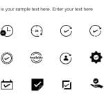 Availability Icons PowerPoint Template & Google Slides Theme