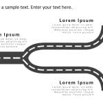 Fork Road PowerPoint Template 1
