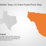 Texas Map 6 PowerPoint Template & Google Slides Theme