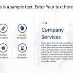Company Services PowerPoint Template 1