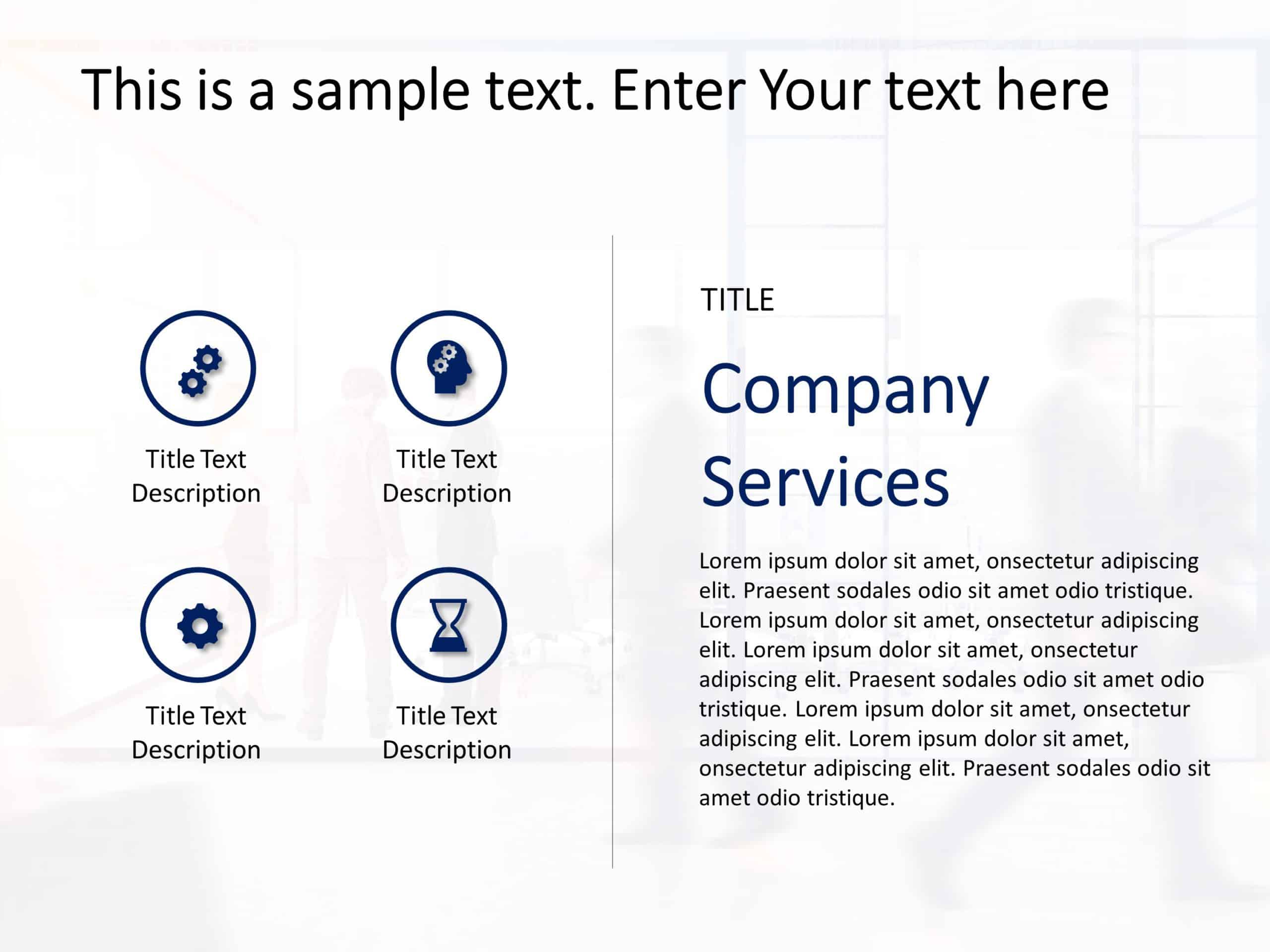 Company Services 1 PowerPoint Template