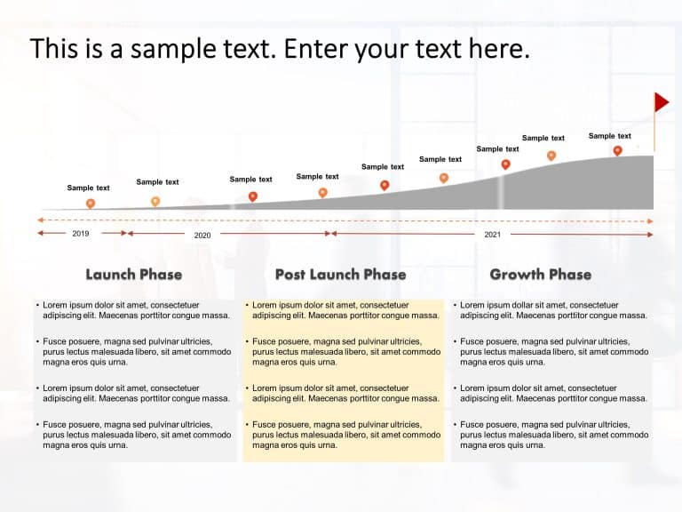 Product Roadmap S Curve1 PowerPoint Template