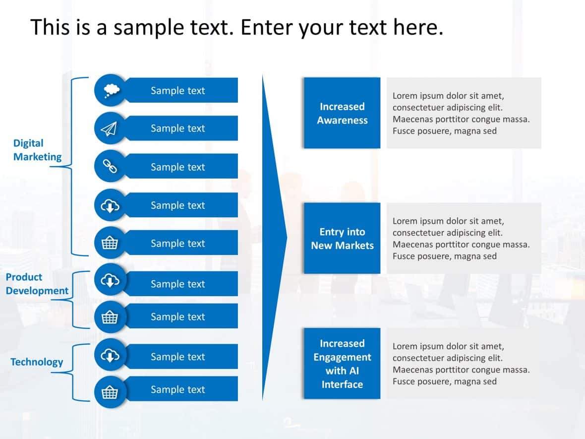 Strategic Initiatives Update Powerpoint Template Slideuplift 6655