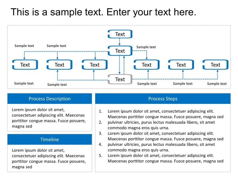 Detailed Process Flow PowerPoint Template & Google Slides Theme