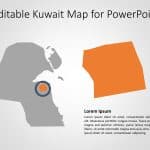 Kuwait Map PowerPoint Template 7