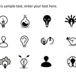 Bulb Icon 1 PowerPoint Template