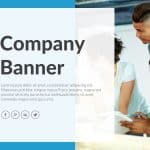 Company Banner PowerPoint Template & Google Slides Theme