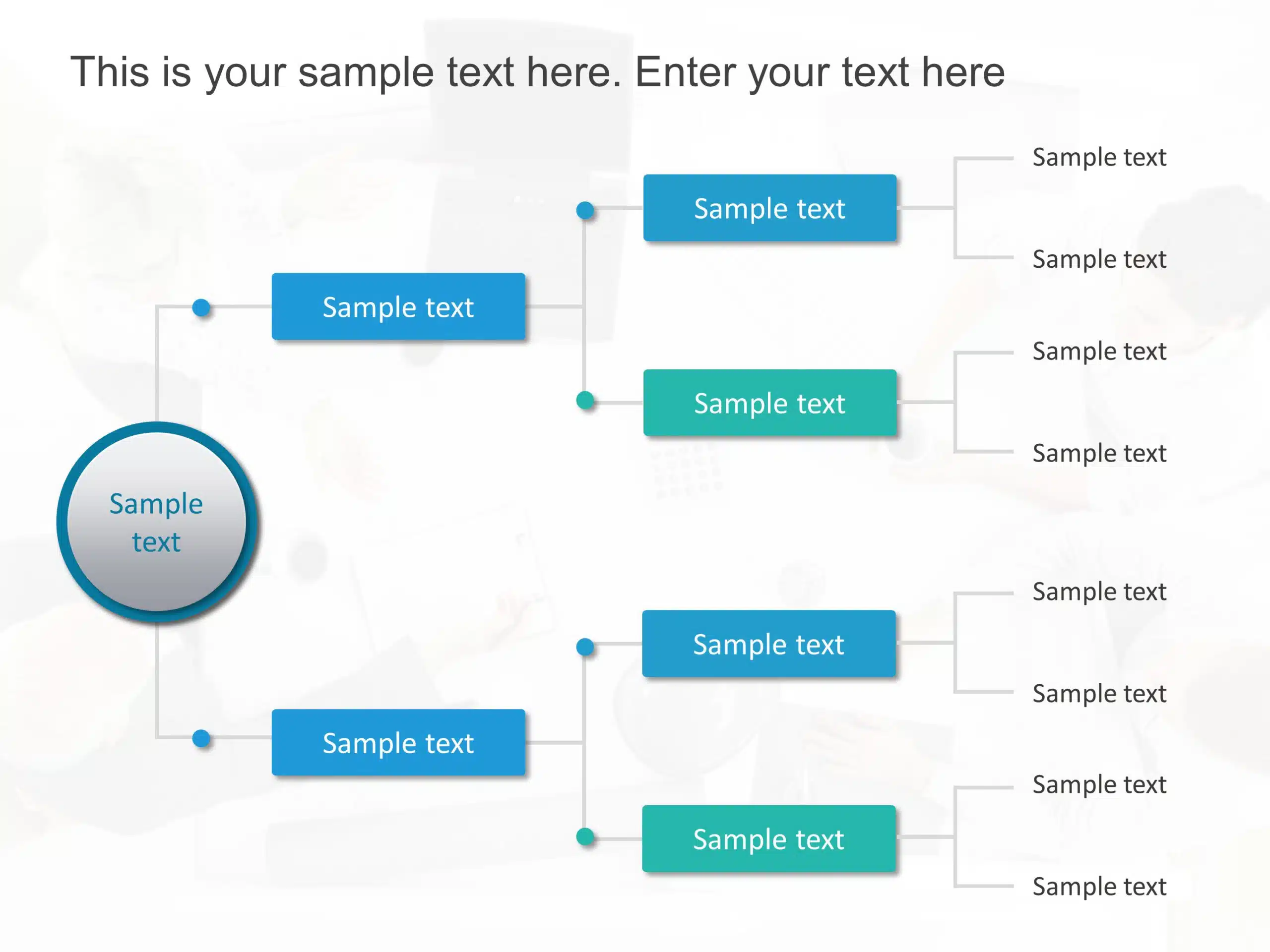 decision tree powerpoint template