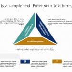 Segmented Triangle Strategy PowerPoint Template