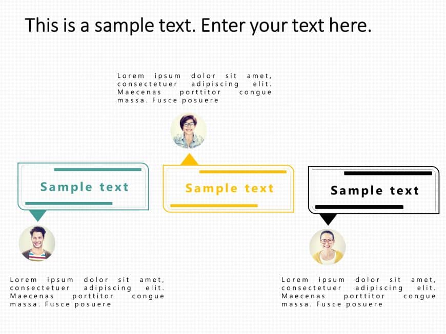 Speech Bubble CallOuts Icon 10 | Speech Bubble Icon Templates | SlideUpLift