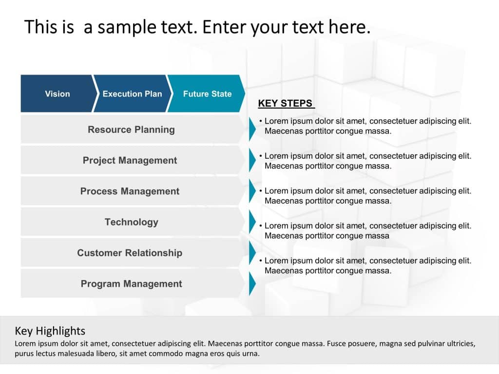 Current State Future State Chevron PowerPoint Template