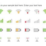 WiFi Icons PowerPoint Template & Google Slides Theme