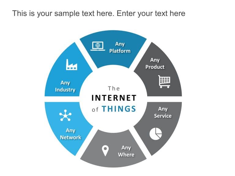 IOT Circular PowerPoint Template