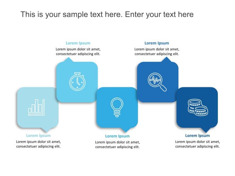 Product Features Callout PowerPoint Template