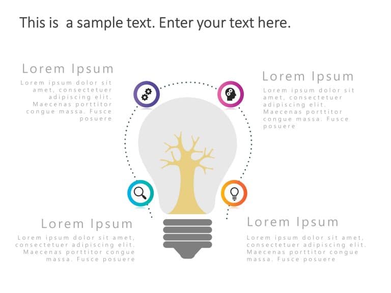 Brainstorming Bulb 02 PowerPoint Template & Google Slides Theme