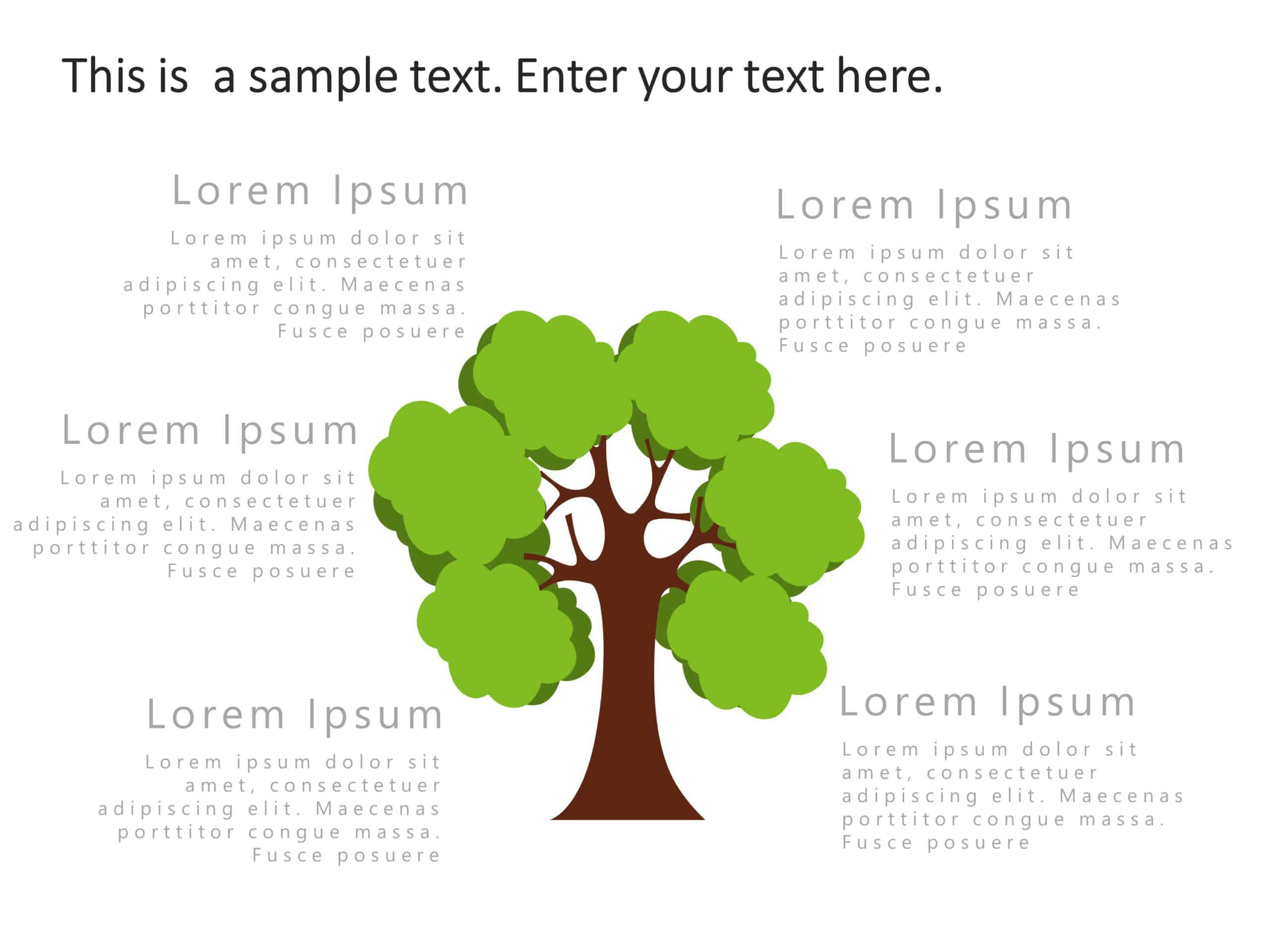 Tree Growth 1 PowerPoint Template