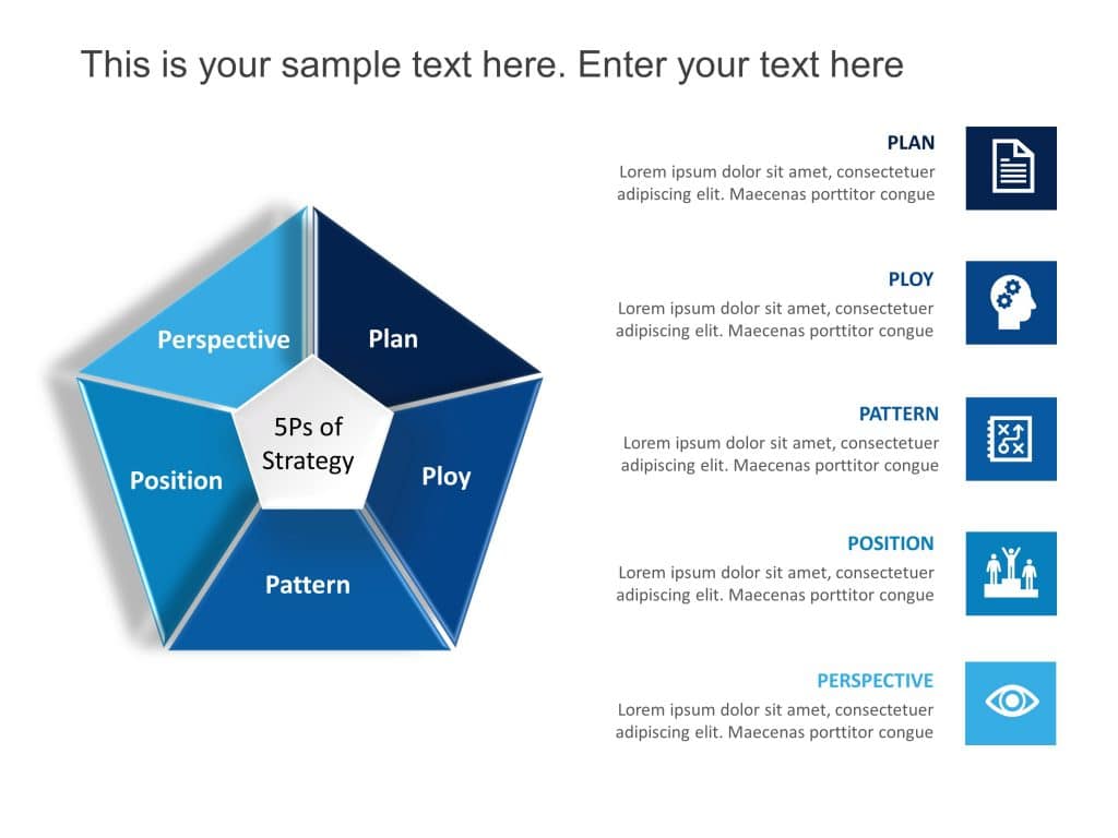 5Ps Strategy PowerPoint Template 2 | 5Ps Templates | SlideUpLift