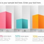 Income bar graph PowerPoint Template