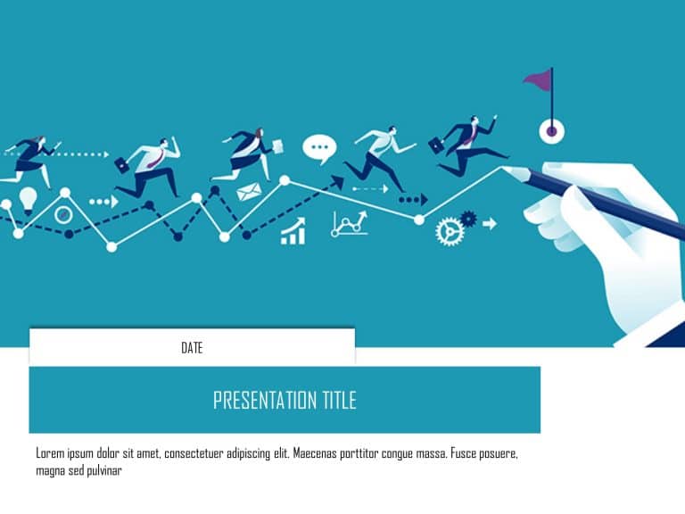 Human Resource Presentation Cover Slide PowerPoint Template & Google Slides Theme