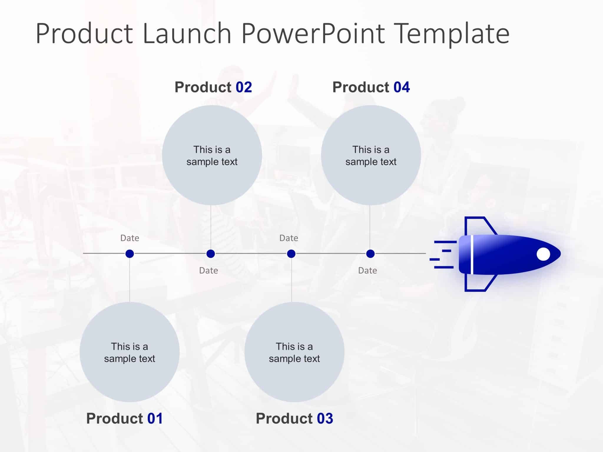 Product Launch 1 PowerPoint Template SlideUpLift