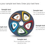 Spoke and Wheel 1 PowerPoint Template