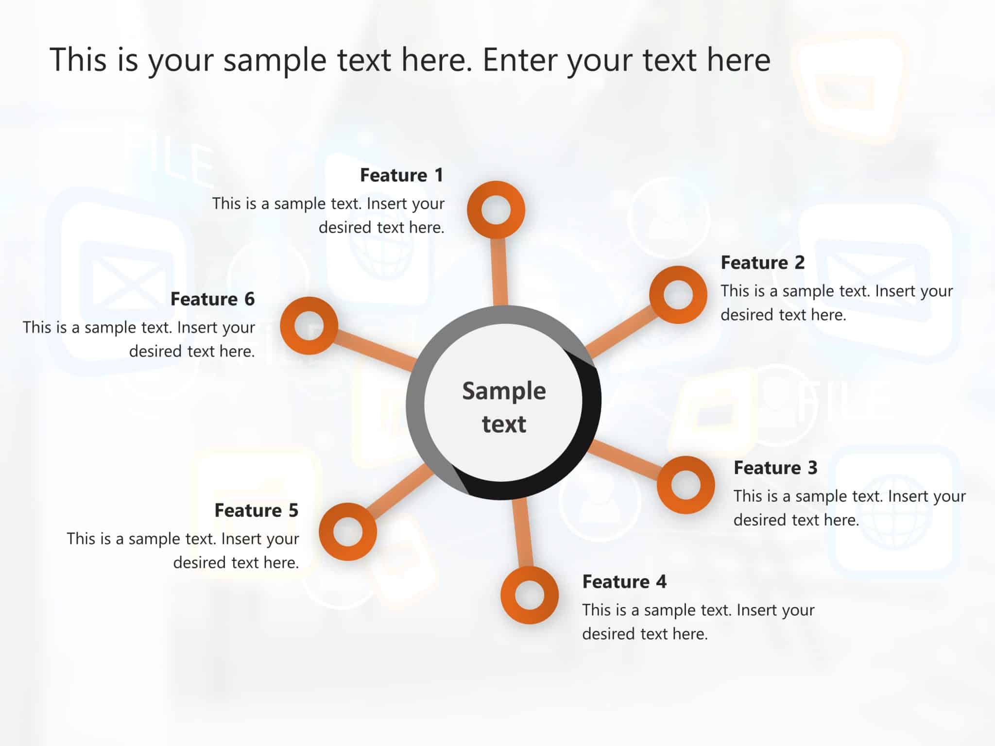 Top Hub and Spokes Templates for PowerPoint SlideUpLift 1