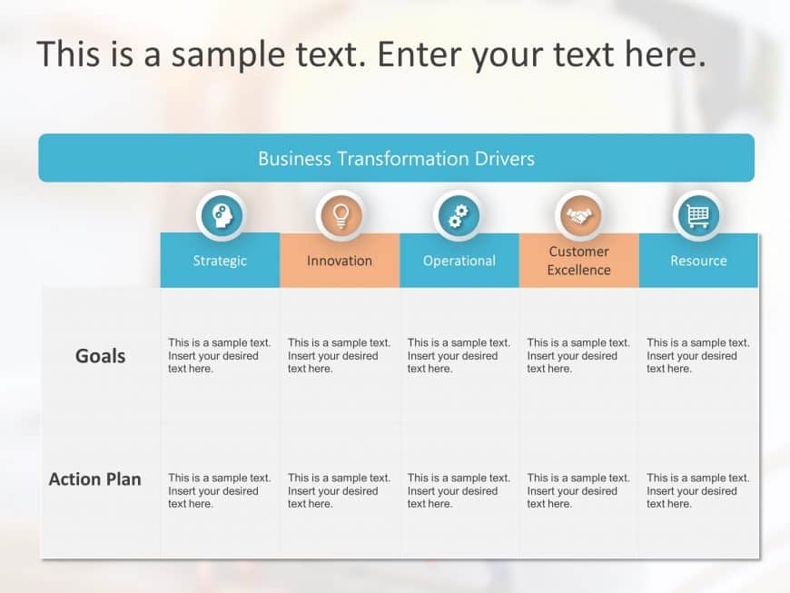 Strategic Priorities PowerPoint Template 2 | strategic initiatives ...