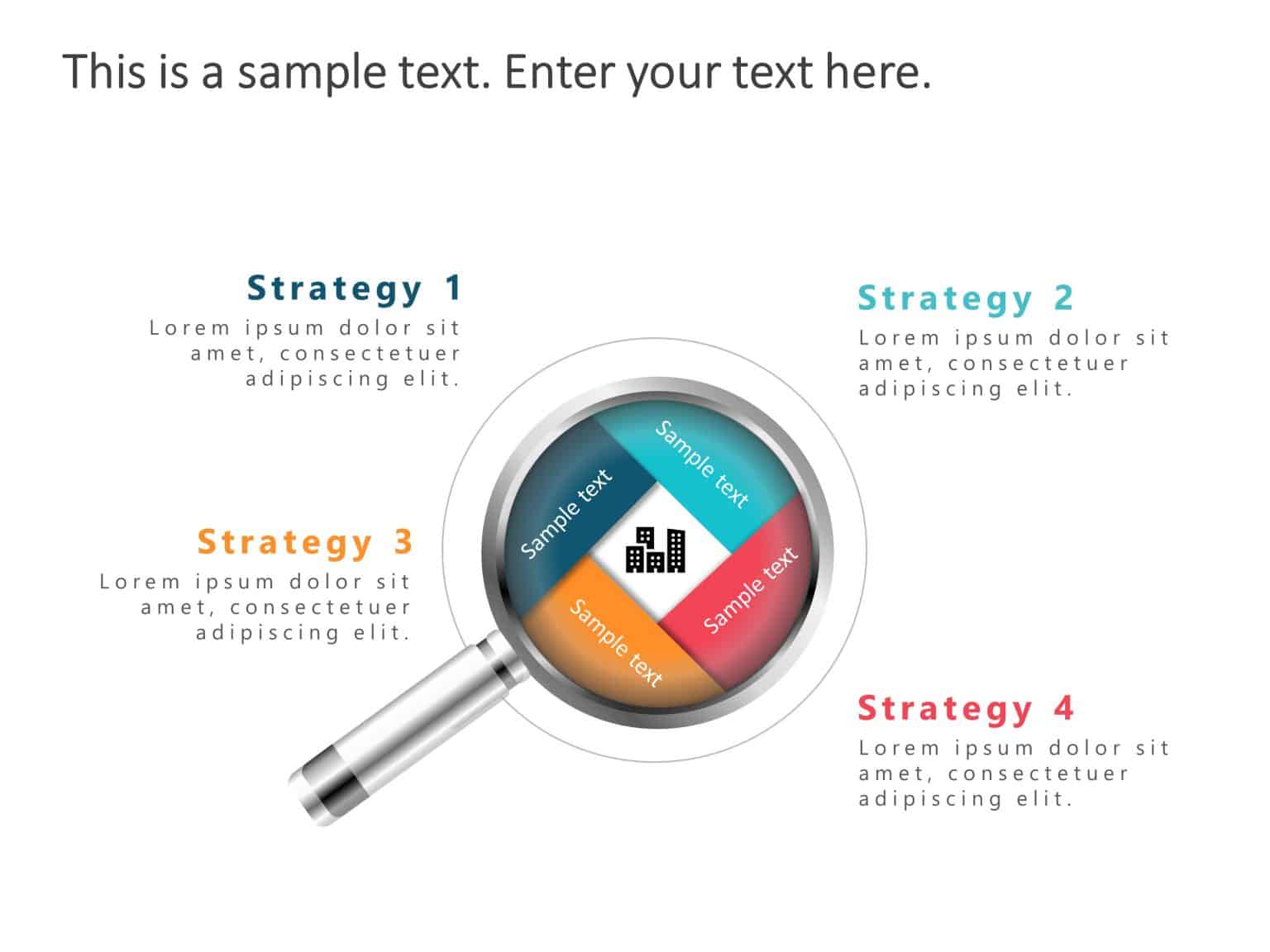 Editable Magnifying Glass Templates For PowerPoint | SlideUpLift