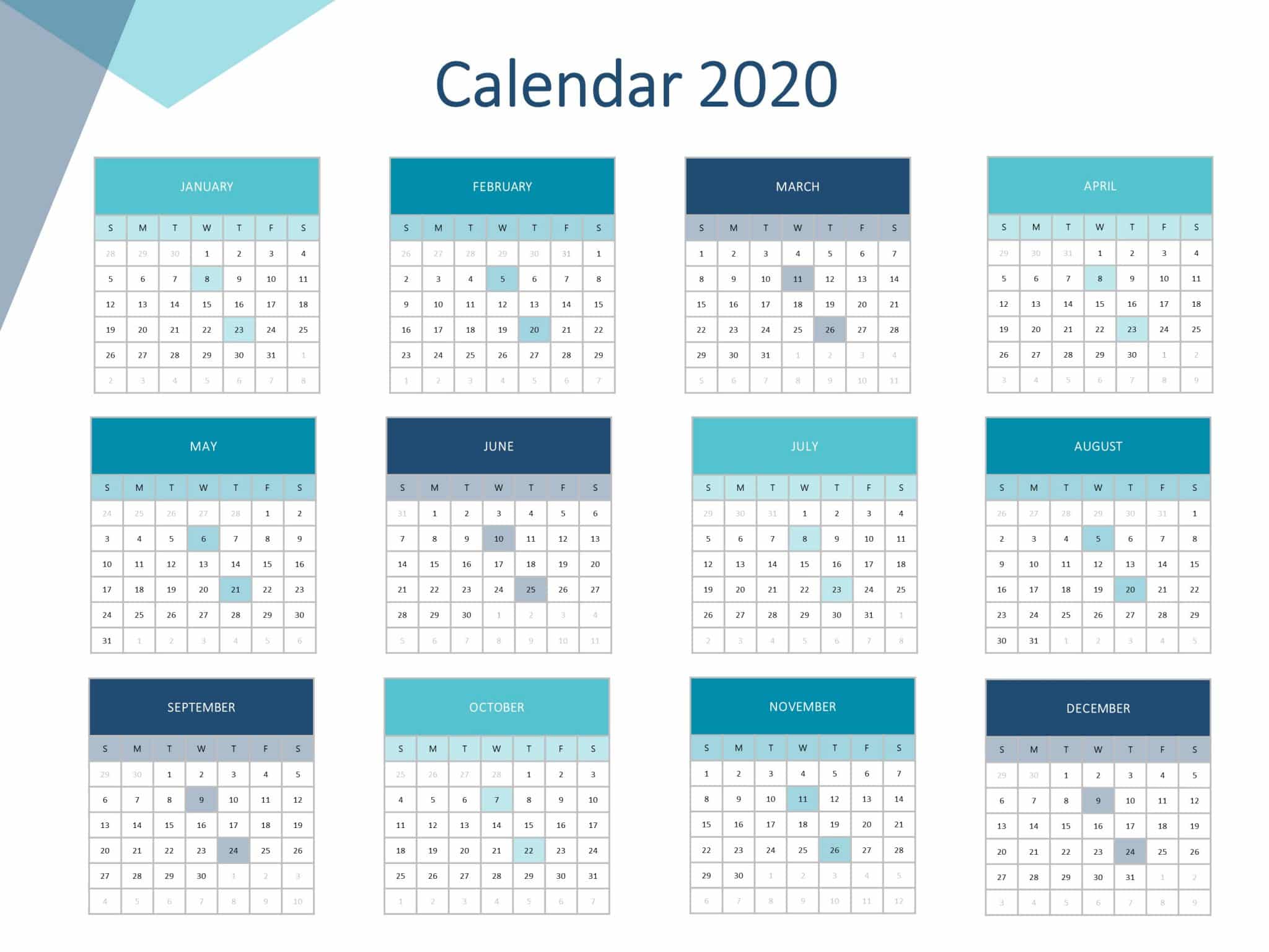 Weekly Calendar Powerpoint Template Calendar PowerPoint Templates