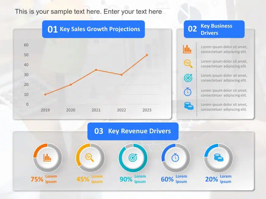 Business Plan Dashboard 1 PowerPoint Template