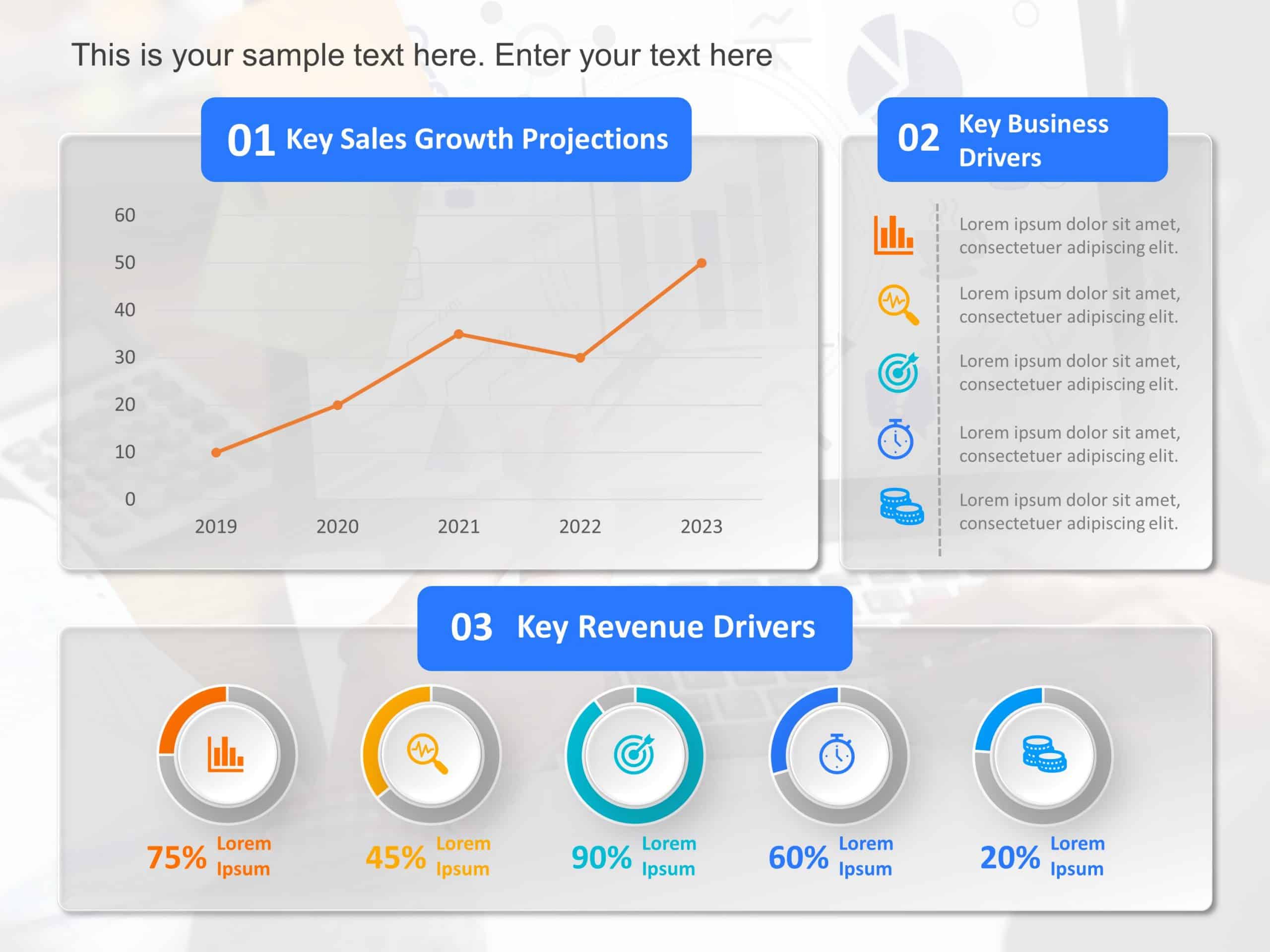 Business Plan Dashboard 1 PowerPoint Template & Google Slides Theme