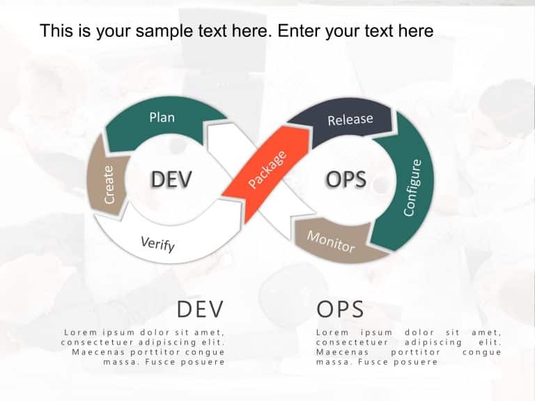 Devops Infinity PowerPoint Template & Google Slides Theme