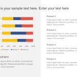 Product Comparison Bar Graphs PowerPoint Template & Google Slides Theme