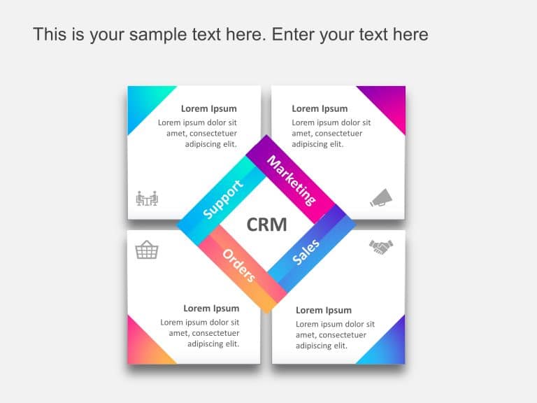 CRM PowerPoint Template & Google Slides Theme