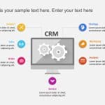 CRM Marketing Strategy PowerPoint Template 1 & Google Slides Theme