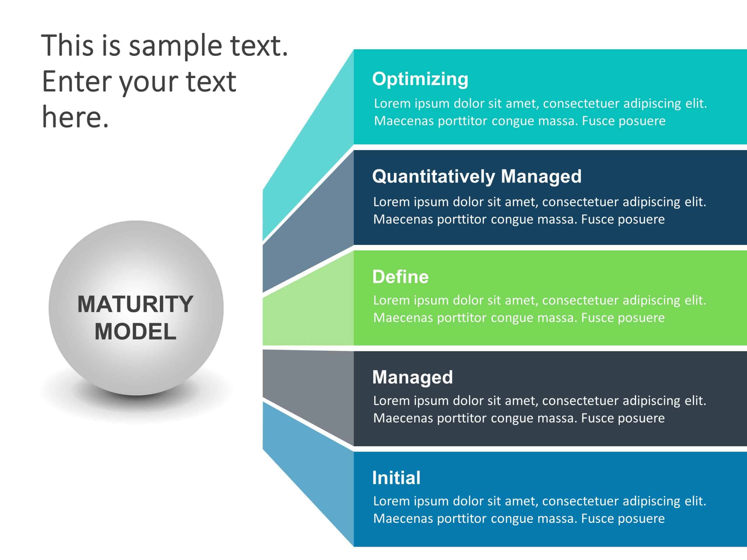 Capability Maturity Model PowerPoint Template & Google Slides Theme