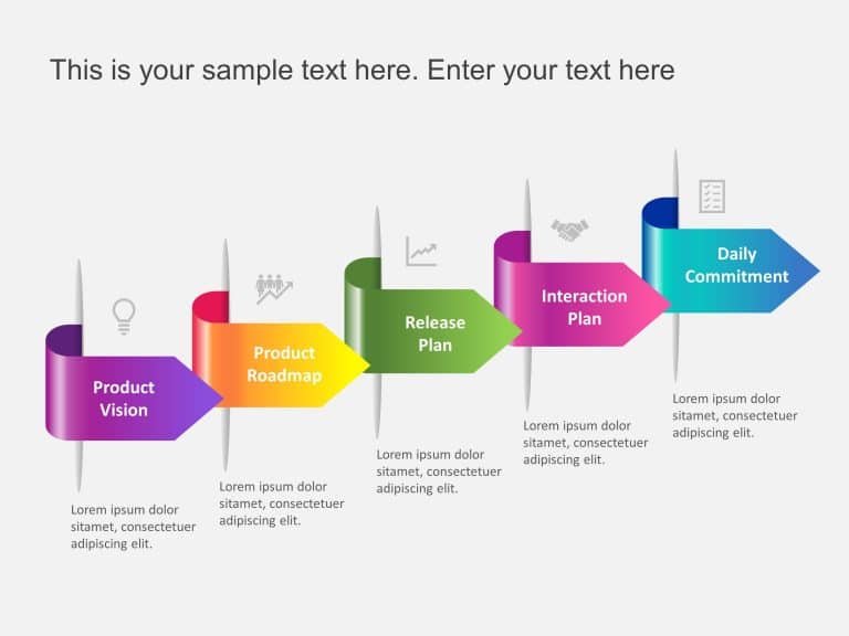 Workstream Project Phase Planning PowerPoint Template & Google Slides Theme