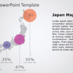 Japan Map 10 PowerPoint Template & Google Slides Theme