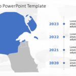 Kuwait Map 10 PowerPoint Template & Google Slides Theme