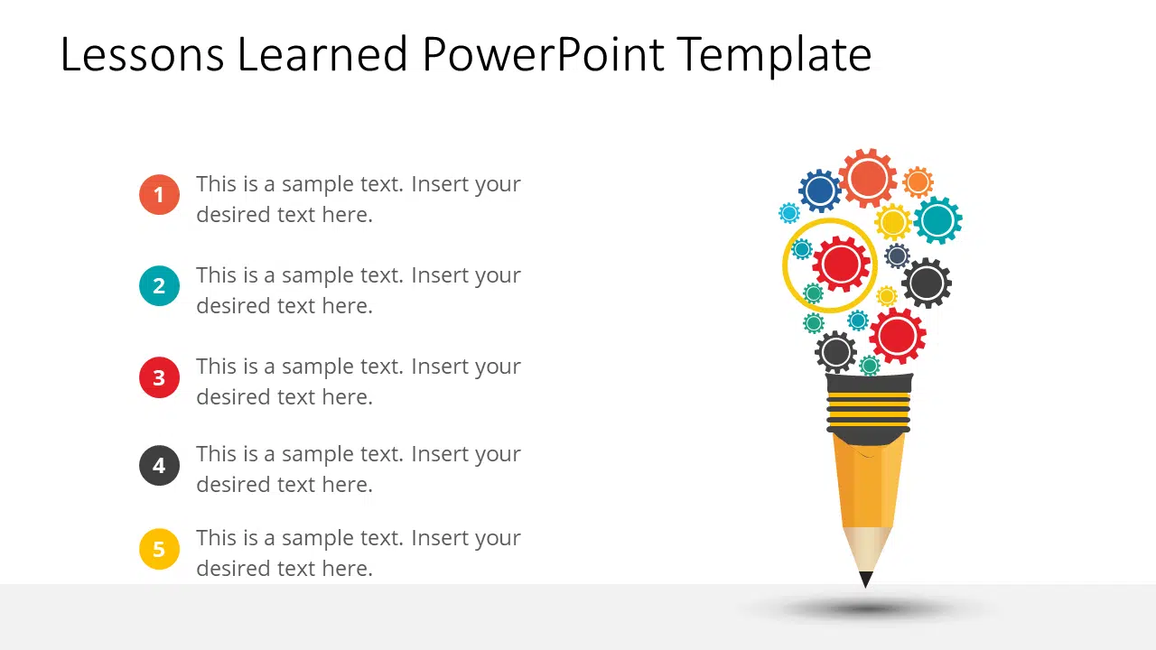 Lessons Learned PowerPoint Template & Google Slides Theme