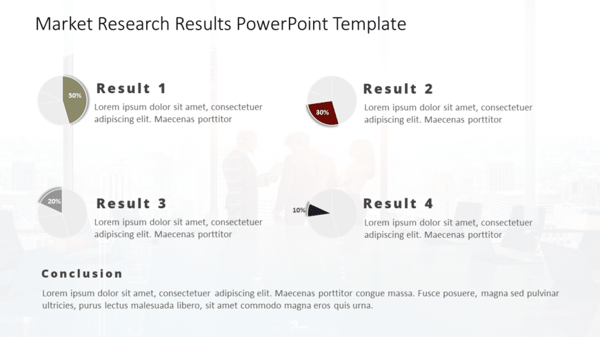 Market Research Results PowerPoint Template