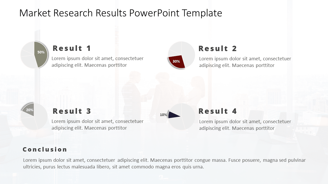 Market Research Results PowerPoint Template & Google Slides Theme