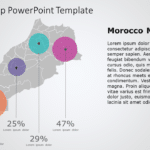 Morocco Map 10 PowerPoint Template & Google Slides Theme