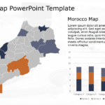 Morocco Map 2 PowerPoint Template & Google Slides Theme