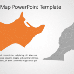 Morocco Map 5 PowerPoint Template & Google Slides Theme
