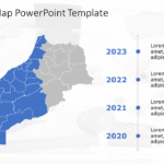 Morocco Map 7 PowerPoint Template & Google Slides Theme