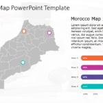 Morocco Map 9 PowerPoint Template & Google Slides Theme